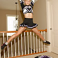 Phil-Flash Cheerleader Kasia showing tits - image 