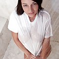 Nikki Sims wet t shirt babe - image 