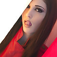 Carlotta Champagne Red Leather - image 