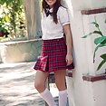 Cutest naked schoolgirl teen ever! - image 