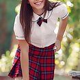 Cutest naked schoolgirl teen ever! - image 